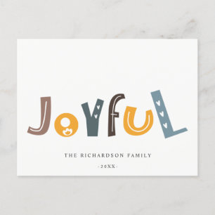 Cartes Pour Fêtes Annuelles Pastel Scandi Jaune Gris Texte Joyeux Noël