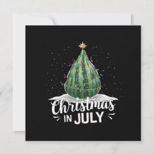 Cartes Pour Fêtes Annuelles Pastèque Sapin de Noël Noël en Juillet Été