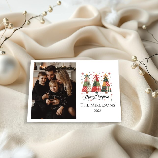 Cartes Pour Fêtes Annuelles Patchwork de Noël (Créateur téléchargé)