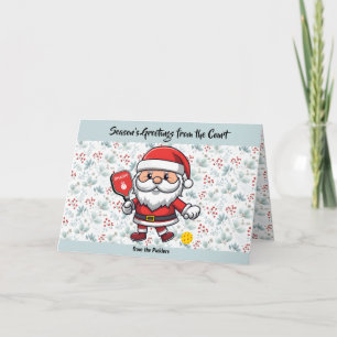 Cartes Pour Fêtes Annuelles Pâte de Noël Père Noël