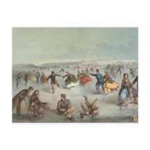 Patinage à Central Park, New York