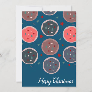 Cartes Pour Fêtes Annuelles Pâtisseries de Noël glaçage biscuits Sprinkles