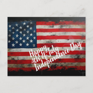 Cartes Pour Fêtes Annuelles Patriotique 4 juillet Fête de l'Indépendance