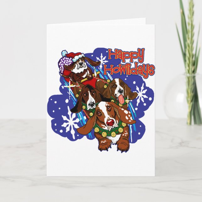 Cartes Pour Fêtes Annuelles Pattes 2008 de Père Noël (Devant)