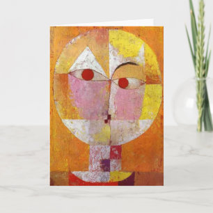 Cartes Pour Fêtes Annuelles Paul Klee - Senecio