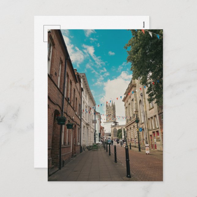 Cartes Pour Fêtes Annuelles Pays anglais (Devant / Derrière)