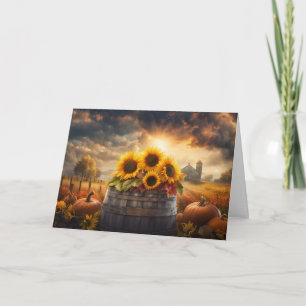Cartes Pour Fêtes Annuelles Pays du Bon thanksgiving général de Thanksgiving