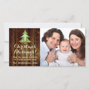 Cartes Pour Fêtes Annuelles Pays Vintage chrétien Croix de Noël