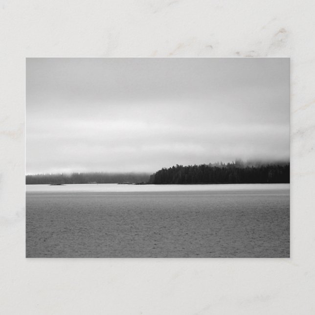Cartes Pour Fêtes Annuelles Paysage d'Alaska (Devant)