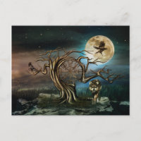 Paysage de la lune végétarienne