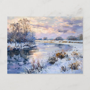 Cartes Pour Fêtes Annuelles Paysage de la rivière Havel