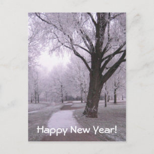 Cartes Pour Fêtes Annuelles Paysage hivernal