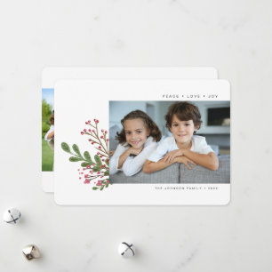 Cartes Pour Fêtes Annuelles Paysage hivernal fantaisiste 2 Photo