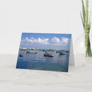 Cartes Pour Fêtes Annuelles paysage marin
