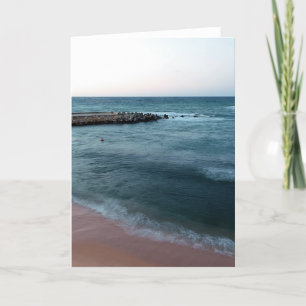 Cartes Pour Fêtes Annuelles Paysage marin