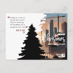 Cartes Pour Fêtes Annuelles Paysage urbain & Construction d'arbre Architecture