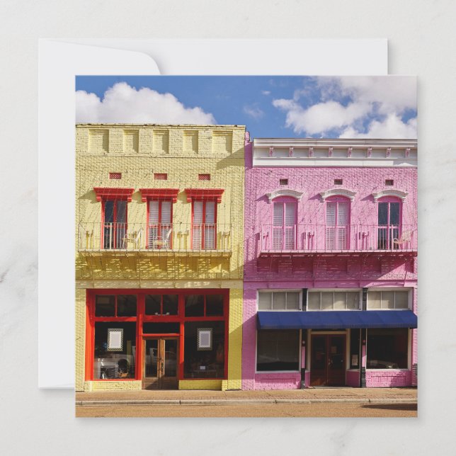 Cartes Pour Fêtes Annuelles Paysage vintage-américain (Devant)