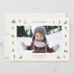 Cartes Pour Fêtes Annuelles PAYSAGES D'HIVER Photo