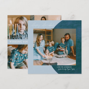 Cartes Pour Fêtes Annuelles Peace Love Light   Happy Hanoukka Photo Collage 