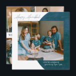 Cartes Pour Fêtes Annuelles Peace Love Light | Happy Hanoukka Photo Collage<br><div class="desc">Célébrez l'esprit d'Hanoukka avec des amis et de la famille avec nos magnifiques cartes photos. Il est doté d'un design moderne et d'une écriture de script tendance. Une photo principale à l'avant avec pièce à l'arrière pour quatre autres. Ajoutez votre salutation personnalisée. Ajoutez votre libellé personnalisé à cette conception à...</div>