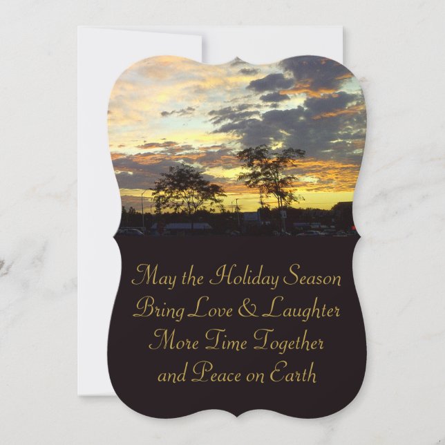 Cartes Pour Fêtes Annuelles Peace on Earth Holiday Season Card par RoseWrites (Devant)