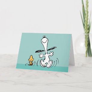 Cartes Pour Fêtes Annuelles Peanuts   Bonne année heureuse