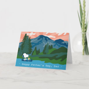 Cartes Pour Fêtes Annuelles Peanuts   Joyeuse Fête des Pères dans les Grands E