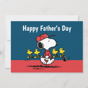 Cartes Pour Fêtes Annuelles Peanuts   Joyeuse Fête des Pères Golf