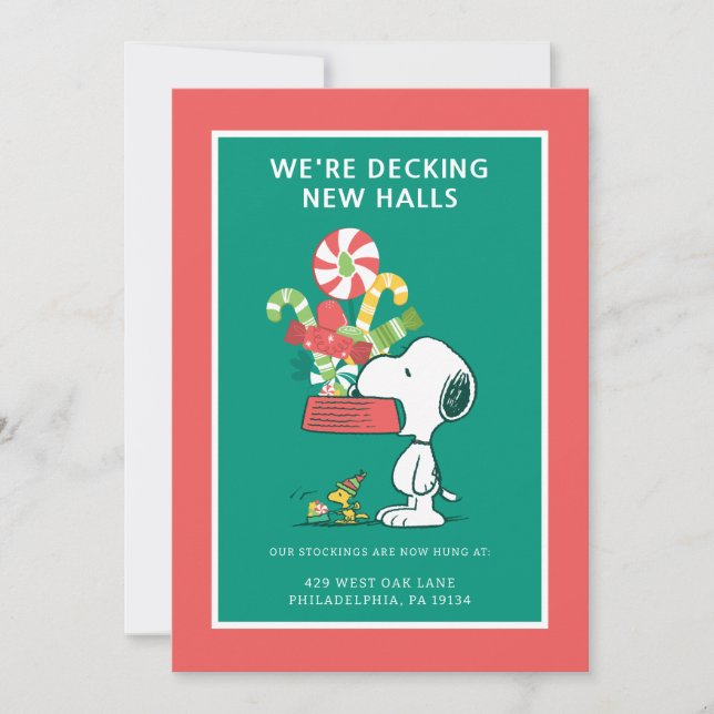 Cartes Pour Fêtes Annuelles Peanuts | Le Plus C'est Le Mieux (Devant)