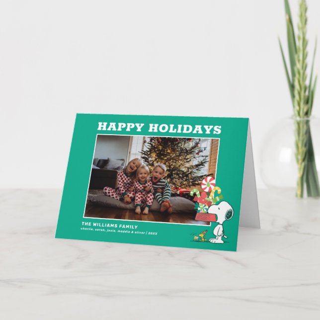 Cartes Pour Fêtes Annuelles Peanuts | Le Plus C'est Mieux (Devant)