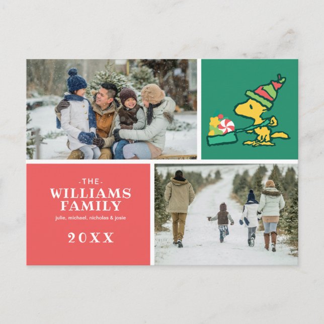 Cartes Pour Fêtes Annuelles Peanuts | Le plus, c'est mieux (Devant)