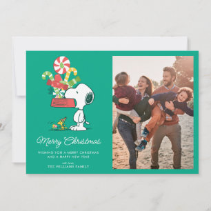 Cartes Pour Fêtes Annuelles Peanuts   Le plus on est de fous, le plus on rit