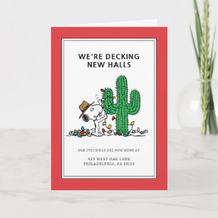 Cartes Pour Fêtes Annuelles Peanuts Spike décore pour Noël