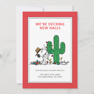 Cartes Pour Fêtes Annuelles Peanuts Spike décore pour Noël