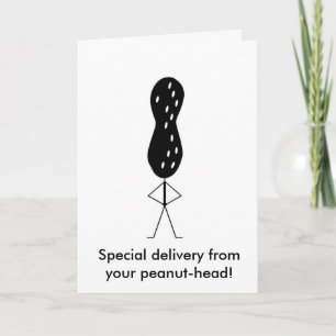 Cartes Pour Fêtes Annuelles peanutty valentin