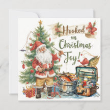 Pêche thème de Noël pour les amoureux de la pêche