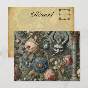 Cartes Pour Fêtes Annuelles Péchés des riches - Gothique de style victorien