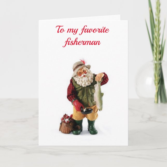 CARTES POUR FÊTES ANNUELLES PÊCHEUR & PERSONNES SPÉCIALES ONT DES ANNIVERSAIRE (Devant)