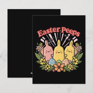 Cartes Pour Fêtes Annuelles Peeps de Pâques