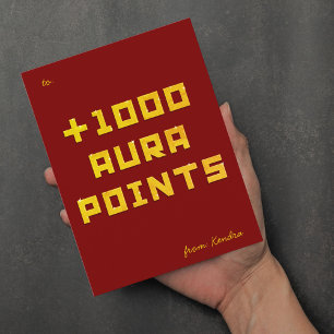 Cartes Pour Fêtes Annuelles Peint à la main + 1000 points d'Aura