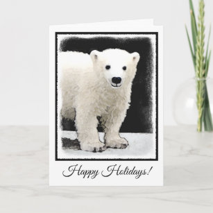 Cartes De Vœux Polaire Ours Petit Animal Zazzle Fr Cartes De Vœux Polaire Ours Petit Animal Zazzle Fr