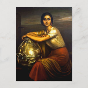 Cartes Pour Fêtes Annuelles Peinture « la Fuensanta » juillet Romarin de Tours