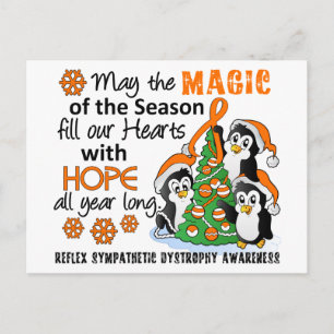 Cartes Pour Fêtes Annuelles Penguins de Noël RSD