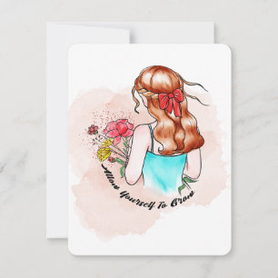 Cartes Pour Fêtes Annuelles pensée positive vous permet de faire pousser des c