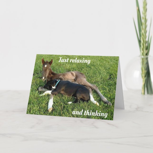 CARTES POUR FÊTES ANNUELLES PENSER À **VOUS** À NOËL (Devant)