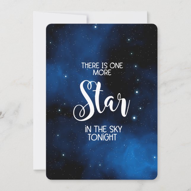 Cartes Pour Fêtes Annuelles penser à vous condoléances endeuillée perte aimée (Devant)