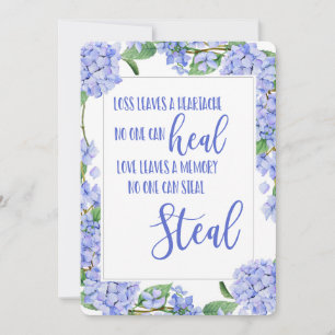 Cartes Pour Fêtes Annuelles penser à vous condoléances endeuillée perte aimée