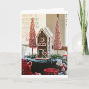 CARTES POUR FÊTES ANNUELLES PENSER "BONS AMIS À NOËL "NOËL"