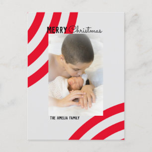 Cartes Pour Fêtes Annuelles Peppermenthe Arc-en-ciel Photo de Noël
