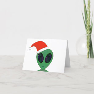 Cartes Pour Fêtes Annuelles Père alien